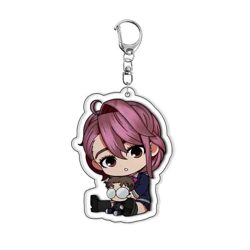 Anime DAN DA DAN Momo Ayase Jiji Ken Takakura Okarun Cosplay Keychain Unisex Acrylic Keyring Key Chain Bag Pendant Accessories