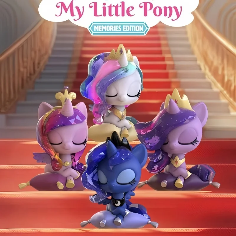 My Little Pony Action Figure Anniversary Edition Princess Celestia Princess Luna Action Figure Collect Model Doll Toy Gifts