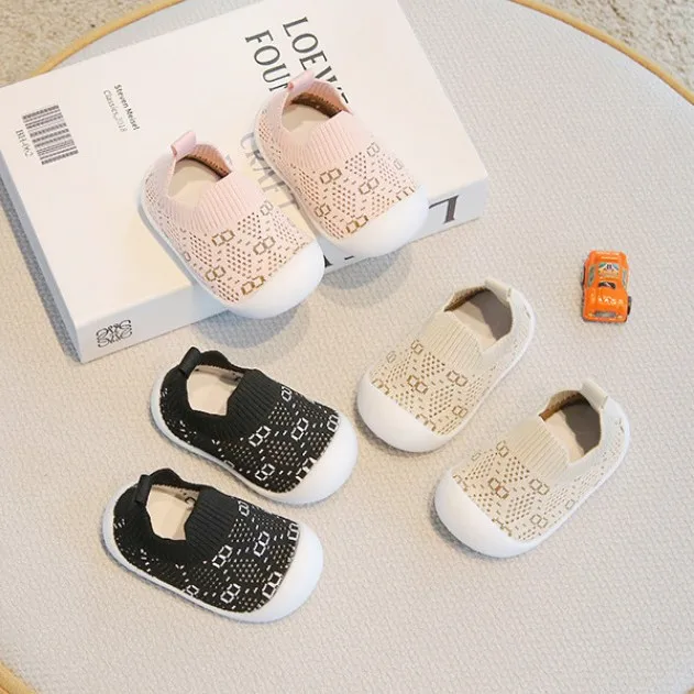 

Newborn Baby Boy Shoes Baby Toddler Shoes Soft Sole Baby Shoes Indoor Shoes Non-slip and Prevent Children's Floor Shoes