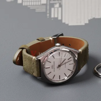 Seiko के लिए क्विक रिलीज़ सॉफ्ट साबर वॉच स्ट्रैप 18/20/22mm Huawei वॉच Gt3/Gt4 ब्रेसलेट 14/16mm महिला पुरुष काफ़स्किन रिस्टबैंड 8 best sales साबर घड़ी का पट्टा - №7