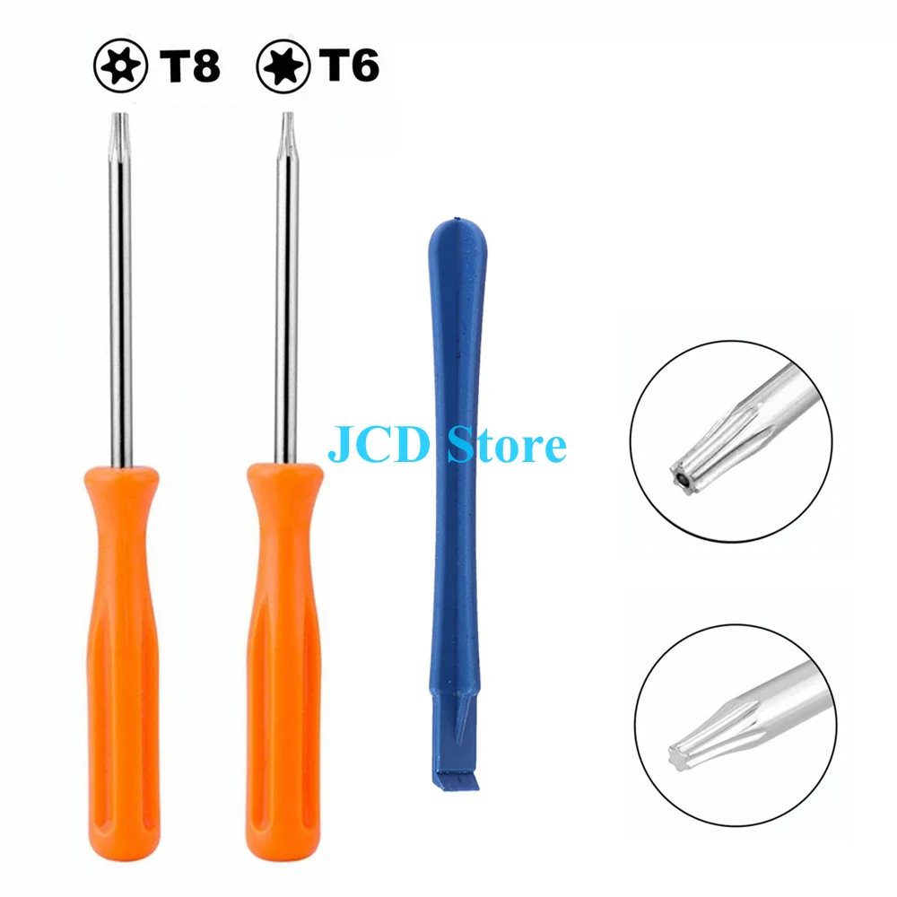 Xbox 시리즈 X/S Xbox One 컨트롤러용 조이스틱 교체 키트, T6/T8 스크루드라이버 포함, 3D 아날로그 썸스틱 수리 키트, 1 세트