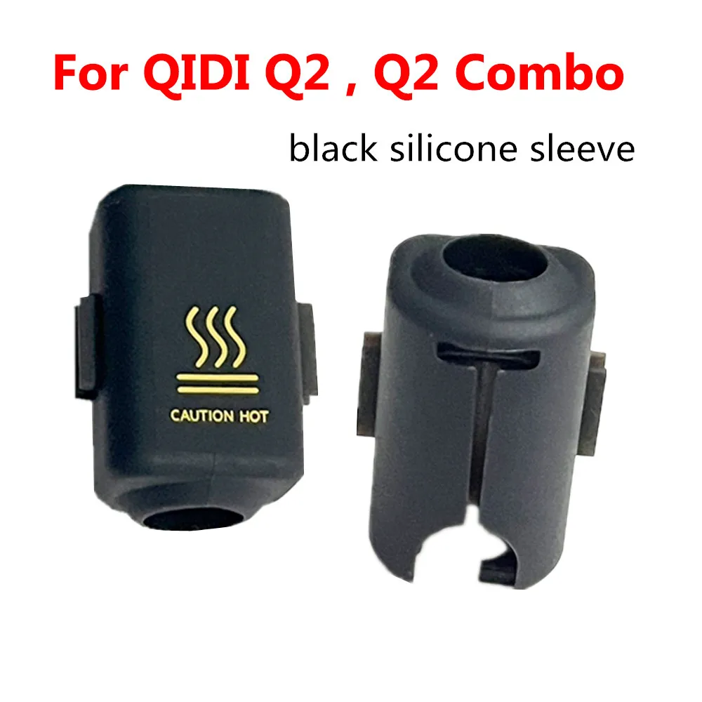 1/5/10 Stück Silikonhülle für Qidi Q2, Q2 Combo 3D-Drucker Hotend-Schutzabdeckung Wärmeisolierende Silikonsocke für QIDI Q2C