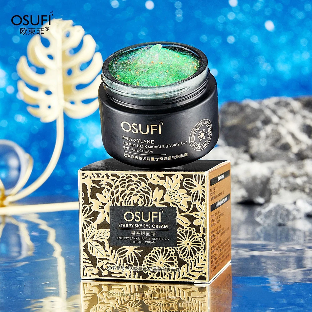 OSUFI Collagen Moisturizing Brightening Firming Eye Cream Lighten Dark Circles Remove Eye Bags Lifting Eye Serum Eye Care Cream