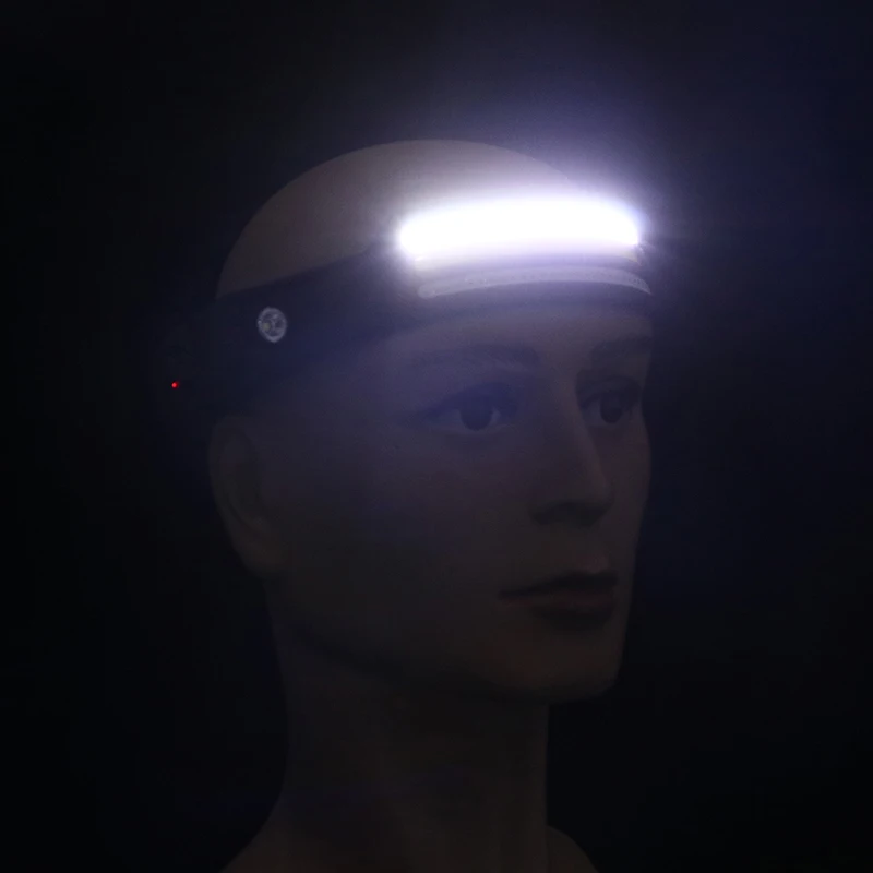 Head Led Light Sensor HeadLight USB Rechargeable Head Torch Light Front Led Head Flashlight Super Bright Waterproof Headlamp