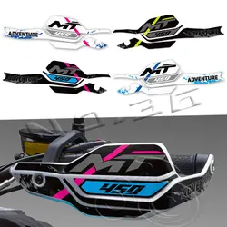 Motorcycle HandGuard Shield Stickers Motocross Hand Guard Protection Decals For CFMOTO 450MT CF MOTO 450 MT