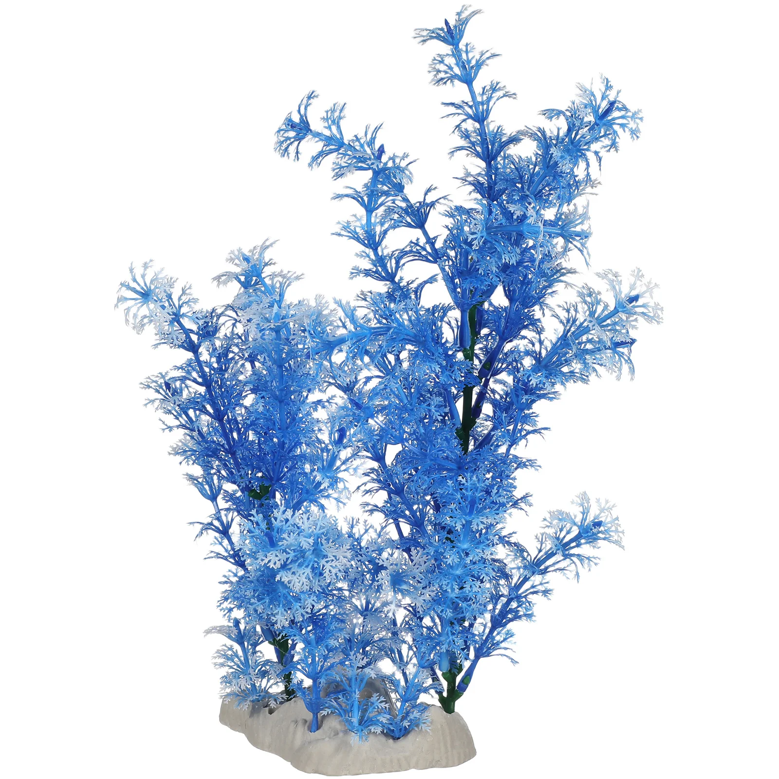 

Blue Artificial Water Grass Aquarium Plant Durable Realistic Fish Tank Decoration Simulation Aquatic Plants Aquarium Plants