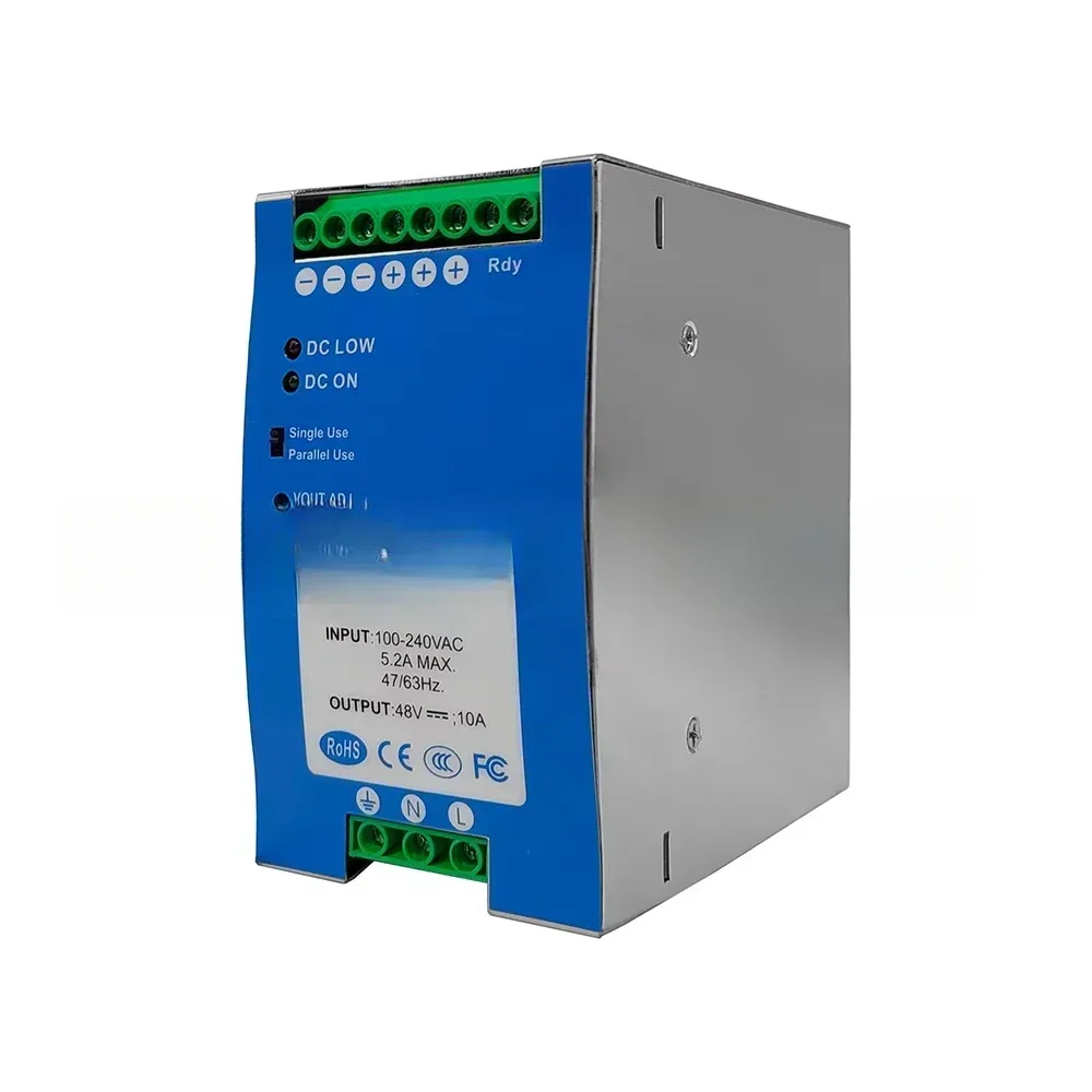 5 Years Warranty Industrial DIN Rail Power Supply for Poe Switch AC To DC Control System