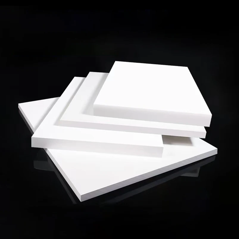 0.3-30mm Thick White Ptfe Square Plate High Temperature Resistant Ptfe Plastic Sheet