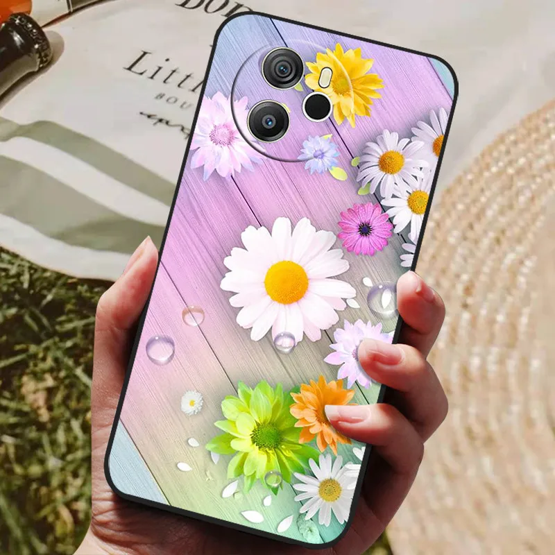 Dla Blackview SHARK 8 Etui odporne na wstrząsy Miękki silikonowy zderzak TPU dla Blackview Shark 8 Pokrowiec Cat Luxury Shark8 6,78" Cute Cartoon — zdjęcie 2
