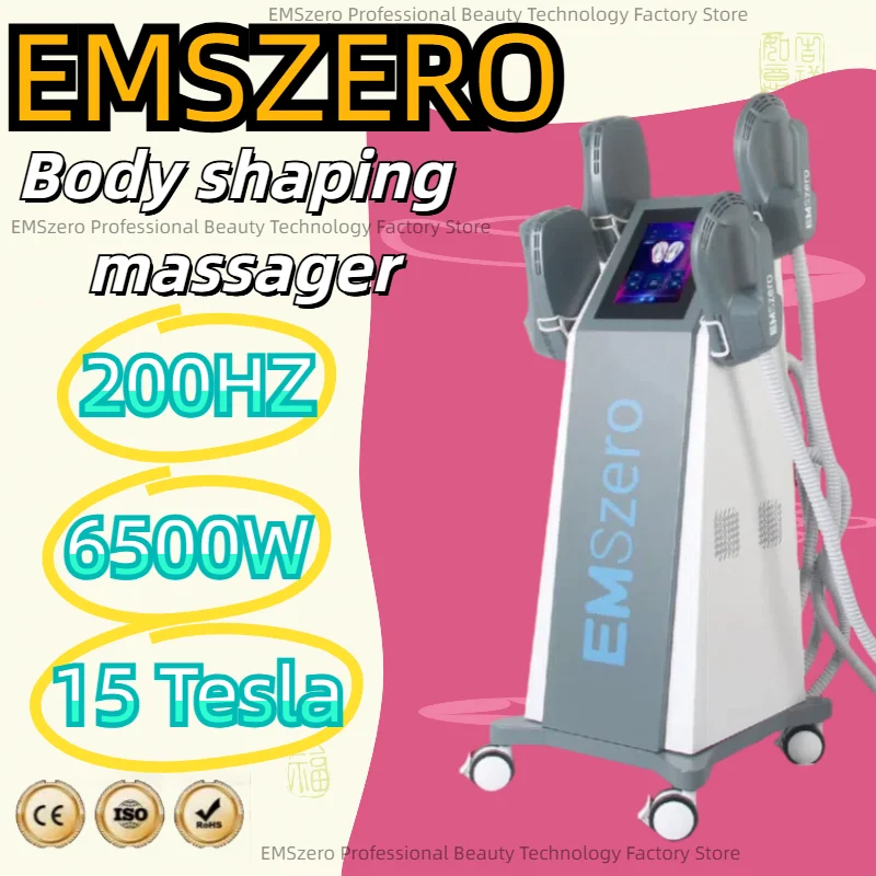 

Body shaping massager 6500W high frequency electromagnetic vibration fat burning slimming instrument