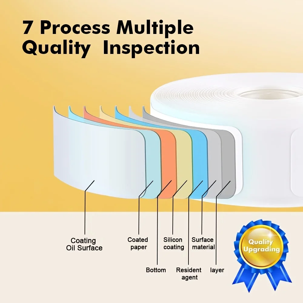 NIIMBOT Cable Labels, Thermal Labels  Waterproof, Oil-Proof Cable Labels Tags For B1/B21/B3S/B203 Label Printer