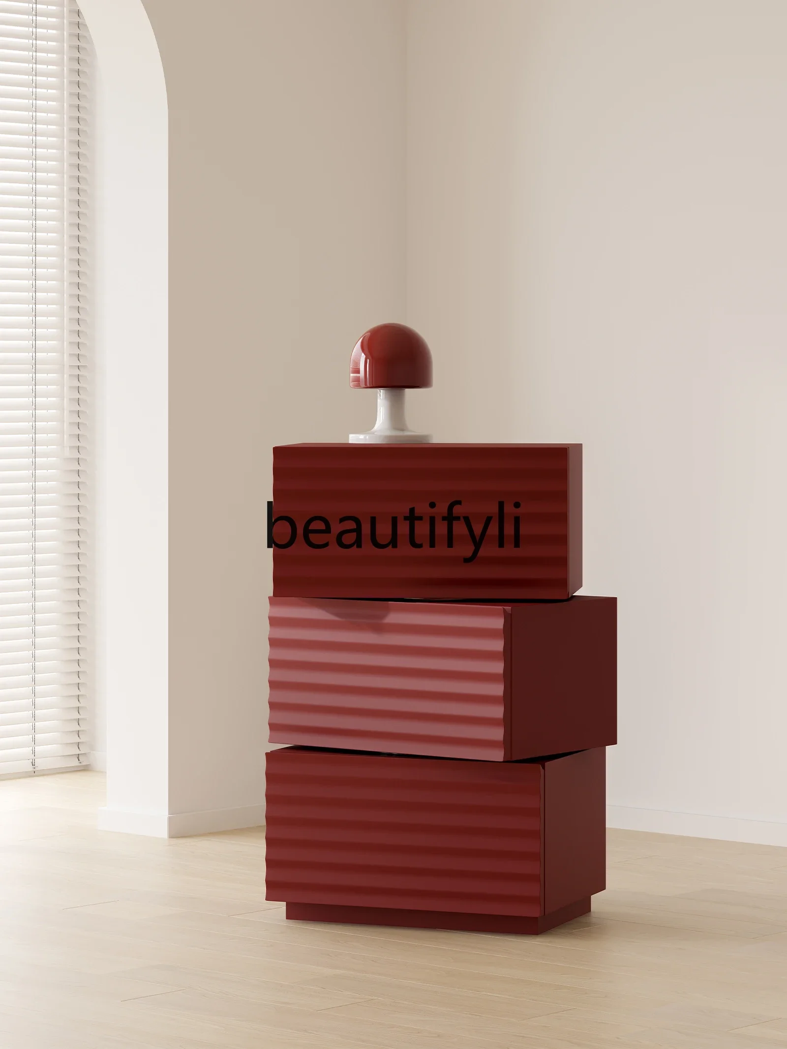 

zzqSimple entry door, entrance cabinet, chest cabinet, storage, rotating sofa side storage cabinet, modern solid wood