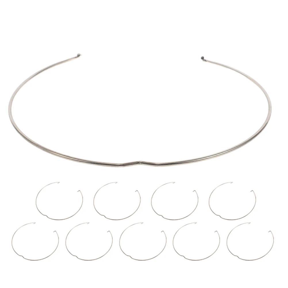 

10Pcs Lamp Retaining Spring Clasp Clips Spotlight Fixing Downlight Clamps Replacement Assortment Home Office Decor