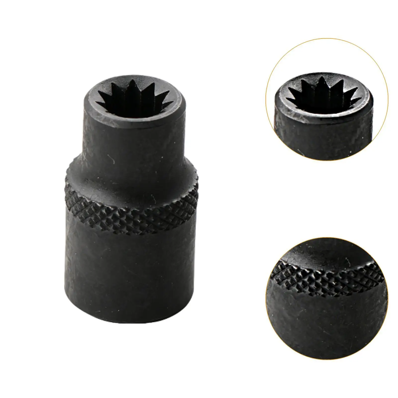 Brake Caliper Socket 11 Point Design Carbon Steel Efficient Removal Tool for Automotive Mechanics and Workshops