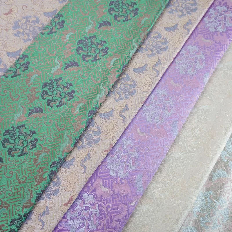 Hochpräziser gemusterter neuer Brokat-Jacquard-Stoff im chinesischen Stil für Cheongsam und Hanfu-Matching