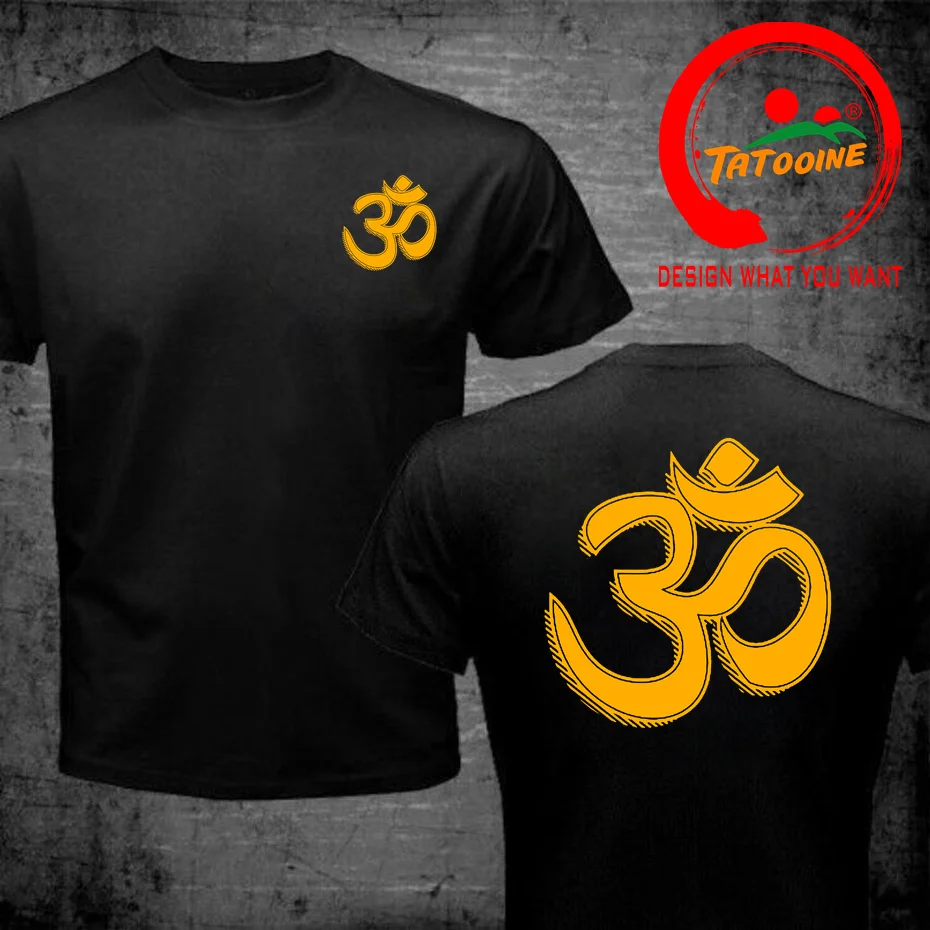 

FESTIVAL OM SYMBOL T-Shirt Zen Yoga Buddhism Yin Yang Slogan T Shirt Men Trending Fashion Casual Funny Gift Streetwear Tee Shirt