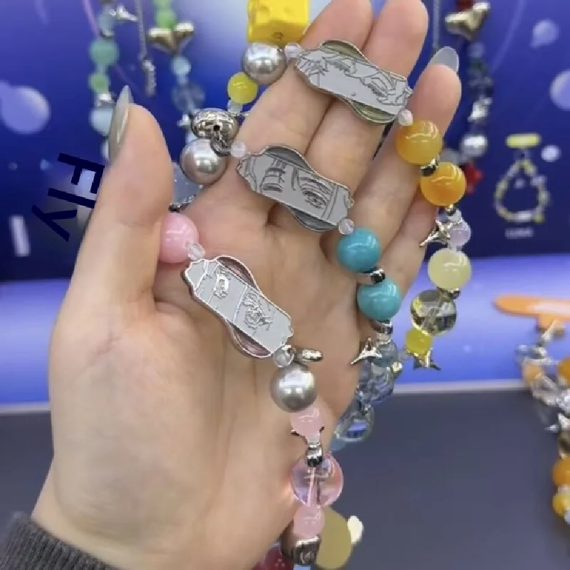 

Man Yufan Official Alien Stage Rabbit Series 2nd Gen Anime Phone Chain Blind Box Bracelet Fashion Toy Gift for Girls