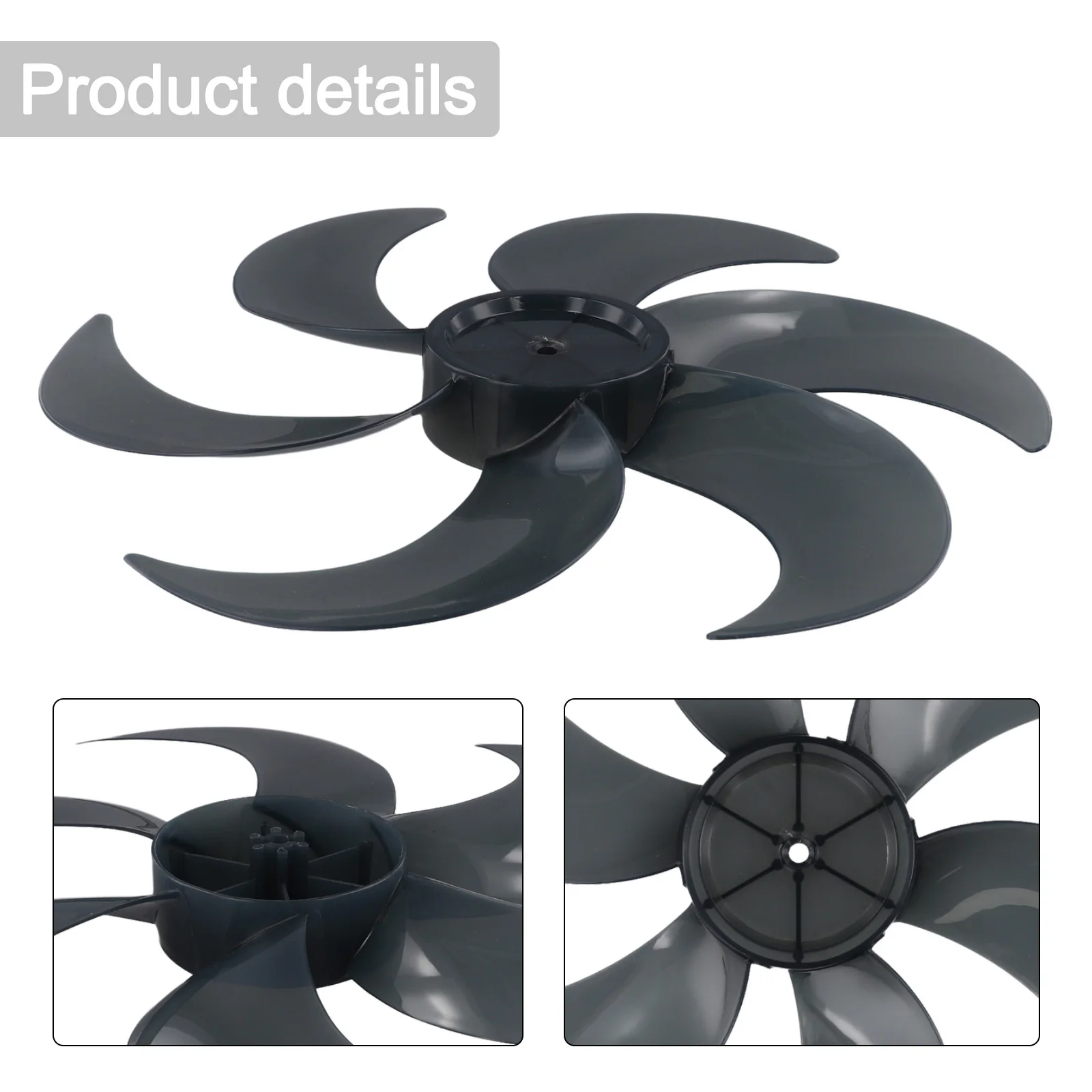 Quiet and Stable 6 FanBlades Replacement for 16 Inch Fans  Made of Plastic  Effortless Assembly  Lasting Performance