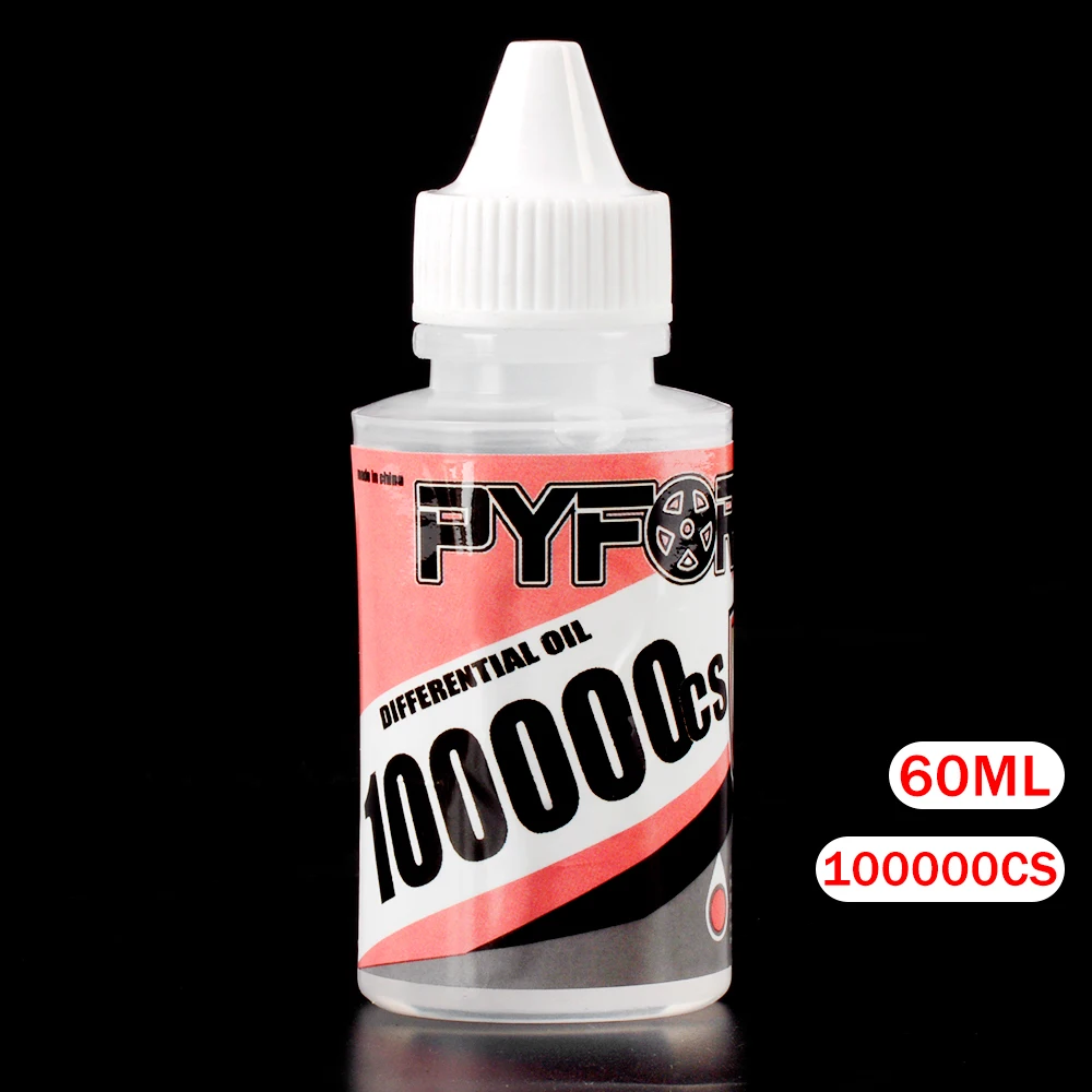 PYFORE Differentieelolie 60 ml 1000CS 2000CS 3000CS 5000CS 6000CS 8000CS 9000CS 10000CS voor RC Model Auto Crawler Buggy Truck