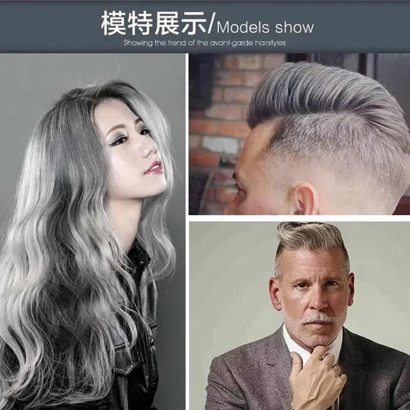 Pomada profesional para el cabello, cera para el cabello, salón de estilismo, soporte para el cabello, pomada, Gel de peinado esponjoso de larga duración