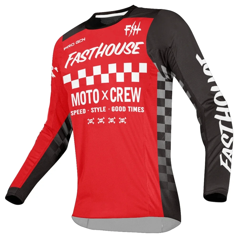 NEW Off Road Mountain Motocross Jersey DH MOTO MTB Downhill Jersey MTB Jersey Men\'s