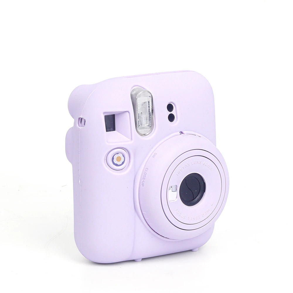 

Silicone Drop Protection Case for instax mini 12 Camera, Simple Solid Color Case