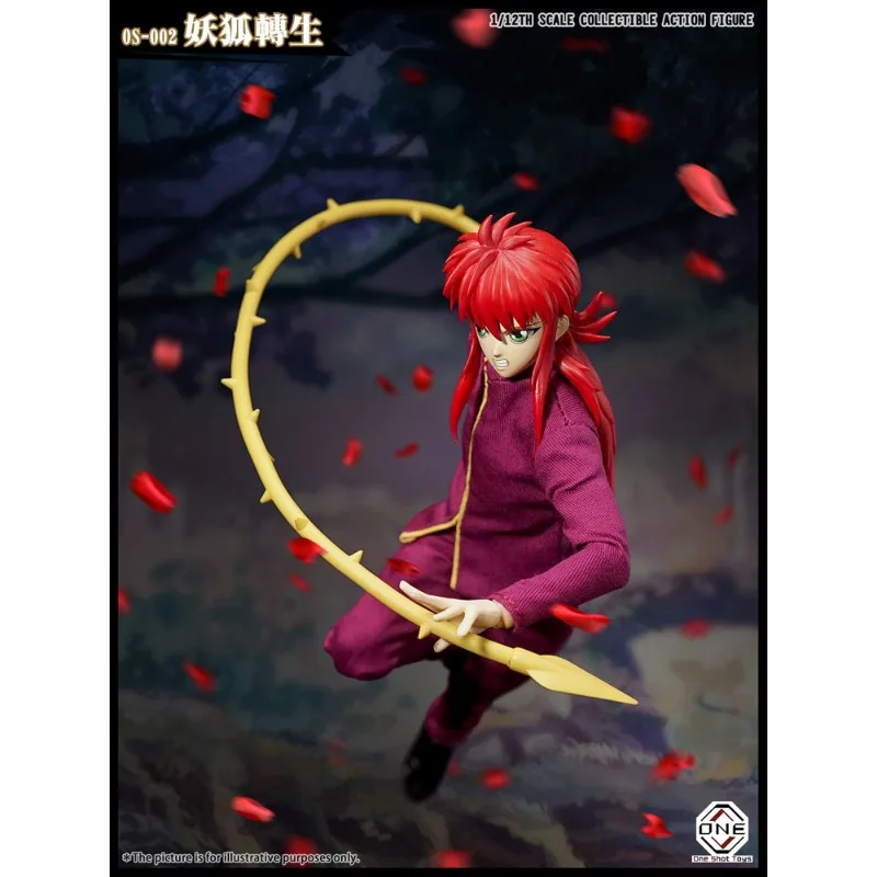 ワンショットトイズオリジナル幽☆遊☆白書1/12シリーズチベット馬アクションフィギュアモデルおもちゃ可動モデル装飾品ギフト男の子向け