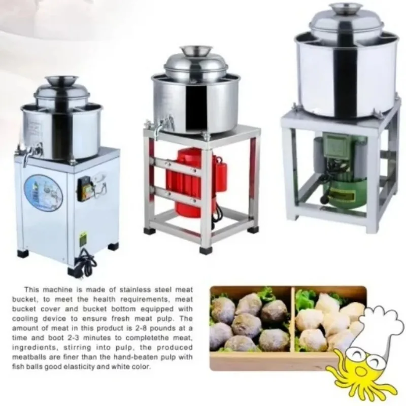 New 220V Automatic Stainless Steel Meatball Machine for Home and Restaurant Use for Motor Assembly for Meat Grinding