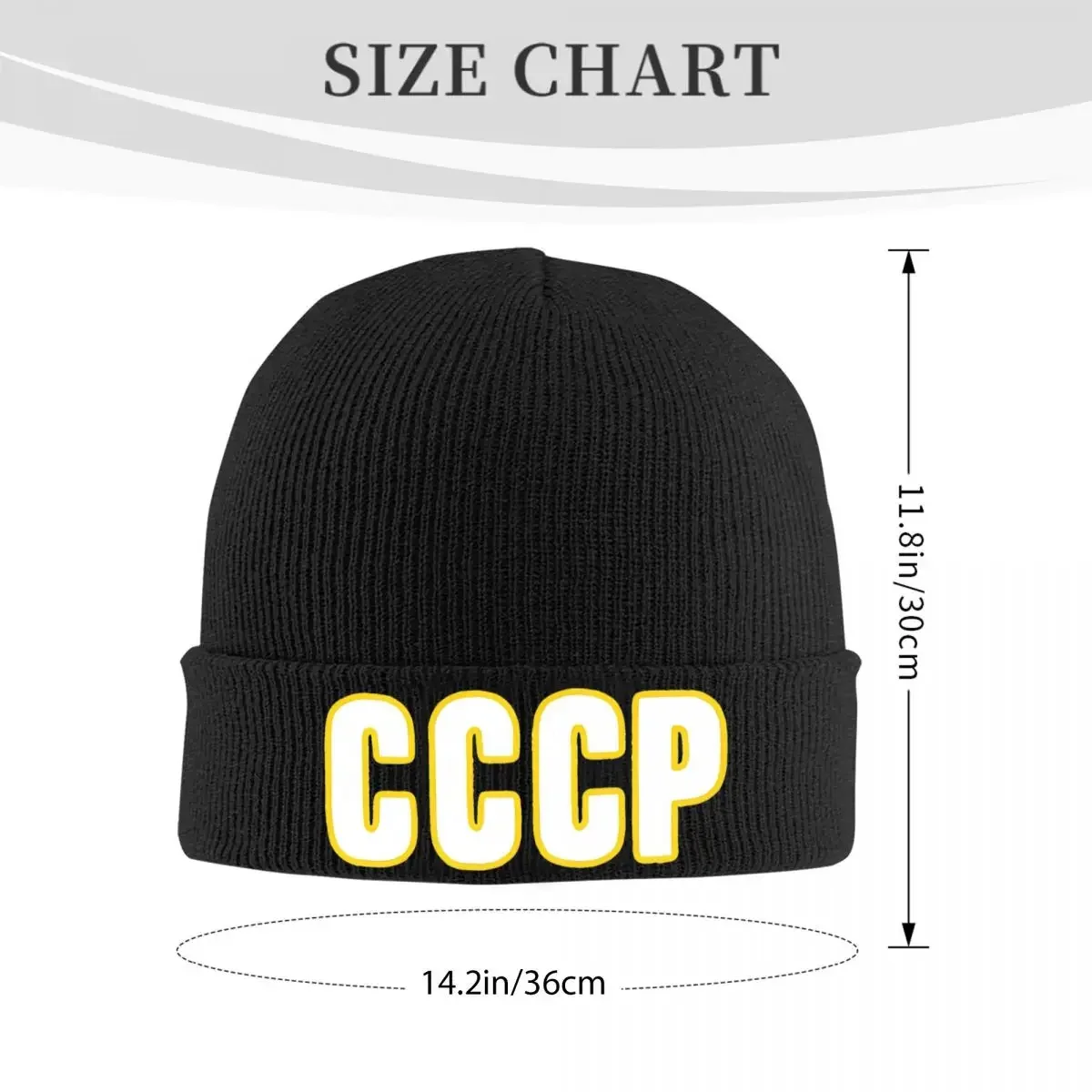 Red Army Hockey Knit Hat Beanie Autumn Winter Hats Warm New CCCP Cap for Men Women