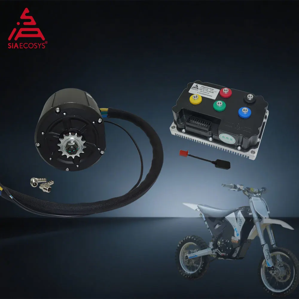 

QSMOTOR Жидкостное охлаждение QS138 90H 4000W 7500W Средний приводной двигатель с комплектом контроллера ND72530