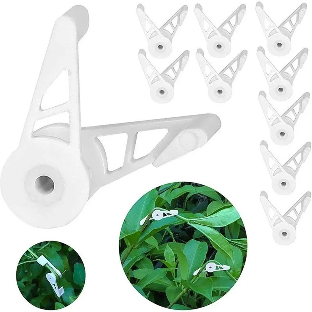 160Pcs 360° Plant Branches Bender Training Clips Garden Stem Trainer Clips Adjustable Planter Holder Low Stress Training Tool