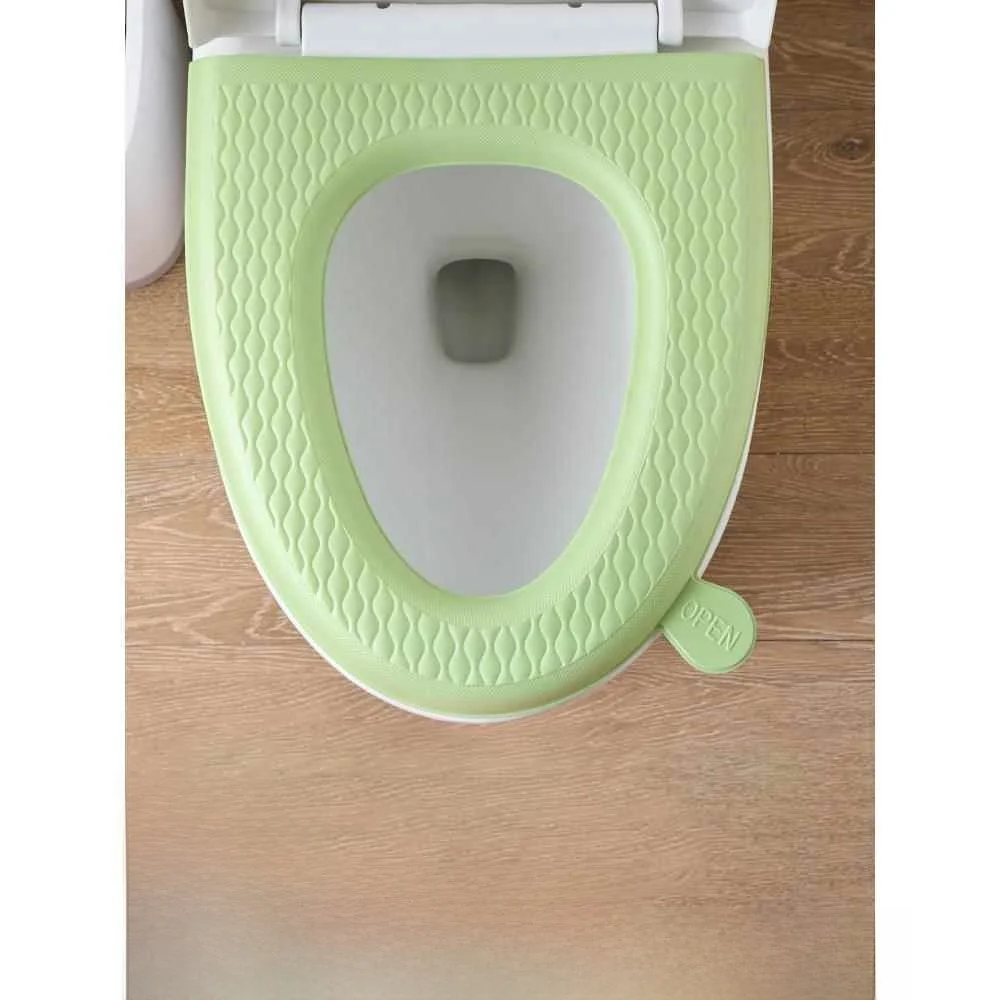 大型トイレシートクッション-防水フォームシリコン製-洗濯不可-トイレカバーマット-家庭用-オールシーズン-大人用