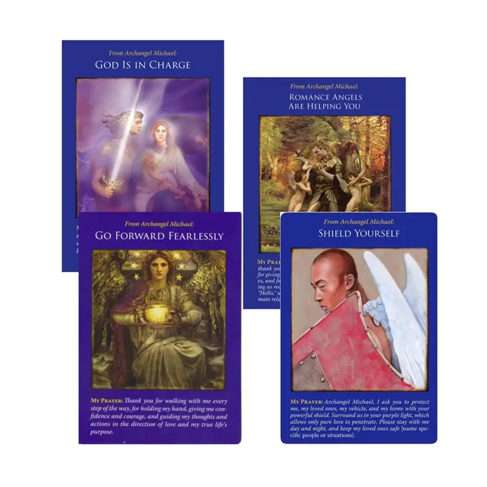 Archangel Michael Oracle Deck — 44 Cards of Light and Protection 2
