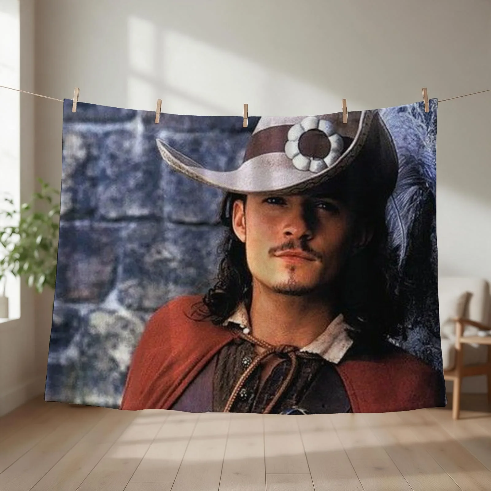 orlando bloom Throw Blanket Summer Beddings Custom For Decorative Sofa Large Blankets
