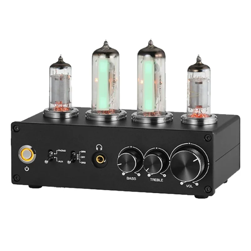 A33T-T9 Mini 6E2 مللي متر/MC فونو المرحلة الدوار Preamp Hifi ستيريو الصوت فراغ أنبوب المضخم Dekstop سماعة أمبير