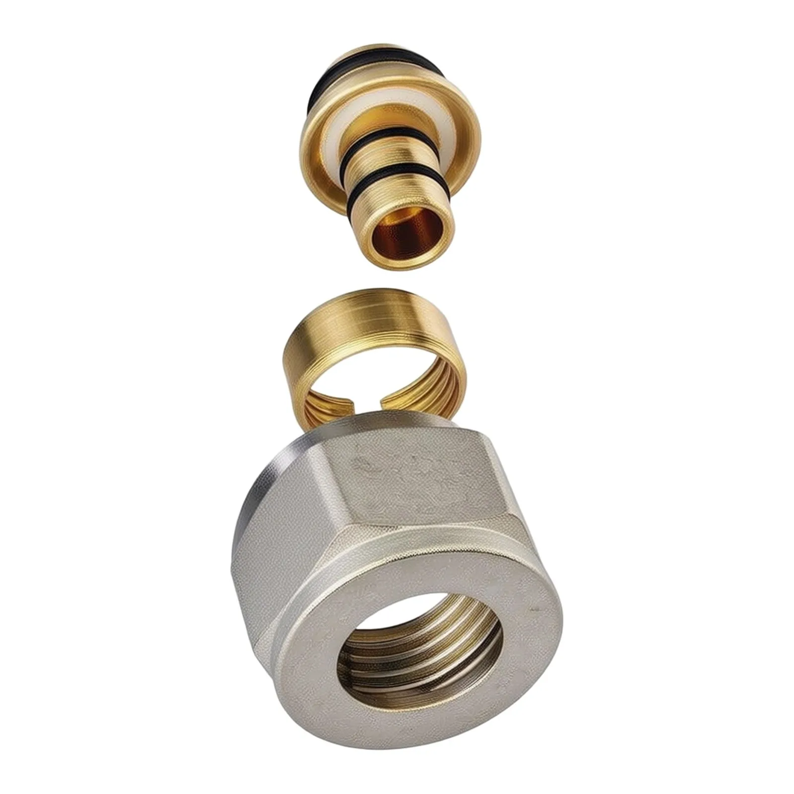 1-20 Set Underfloor Heating Manifolds Connectors Fitting 16mm for Easy Installation 1/5/10/20 Set Connectors Accessories