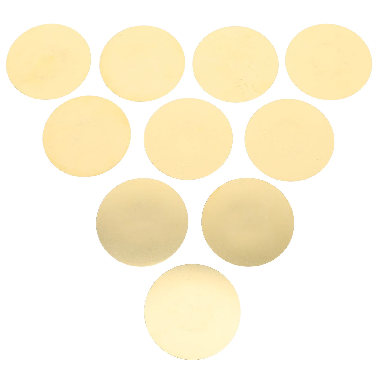 

10 PCS Pickup Buzzer Acoustic Mic for Drum Kits Instrument Microphone Transducer Guitars Beige Drums