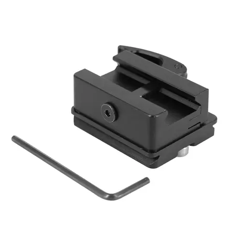 NEW1 Rail Adapter Arca-Swiss Mount - Tripod Head Arca Clamp Aluminum - V2 Updated OUTDOOR