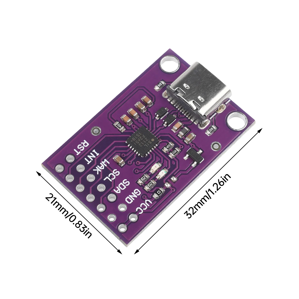 CP2112 module USB to SMBus/I2C USB to I2C communication module CCS811 debugging board TYPE-C interface