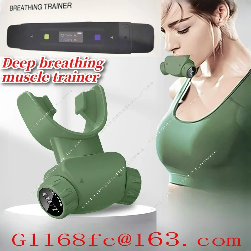 Fitness Exercise Deep Breathing Muscle Trainer Vital Capacity Improves Lung Function