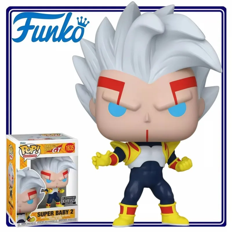 Figura de Vinilo Funko Pop de Dragon Ball GT, Baby Vegeta Super Saiyan, Artículo Coleccionable de Anime, Decoración de Escritorio, Regalo para Fanáticos del Manga, Exhibición Artística