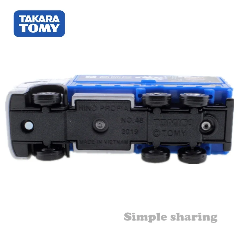 Takara Tomy Tomica No.48 Hino Profia Katsushika Truck Alloy Diecast Metal  Model Cars Kids Xmas Gift Toys for Boys