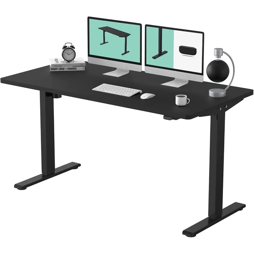 Standing Desk 55 x 28 Inches Stand Up Desk Workstation Home Office Computer Height Adjustable Desk