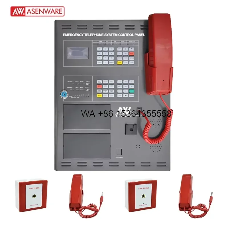 Wmwmnu for Addressable Fire Telephone Panel 99 Code Address Fire Accident Emergency Evacuation System
