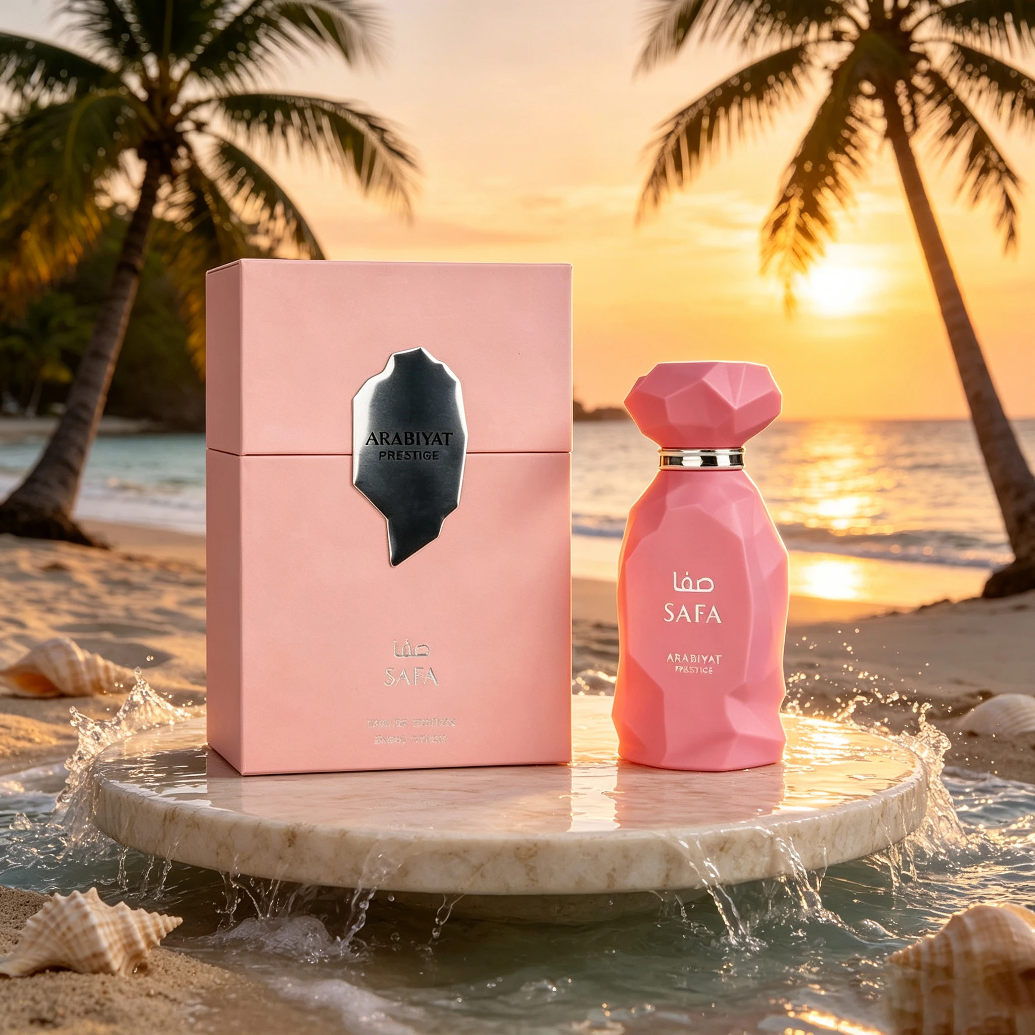 Perfume Fragrance For Girls - Arabiyat Prestige Safa Pembe Kadın Parfümü,
