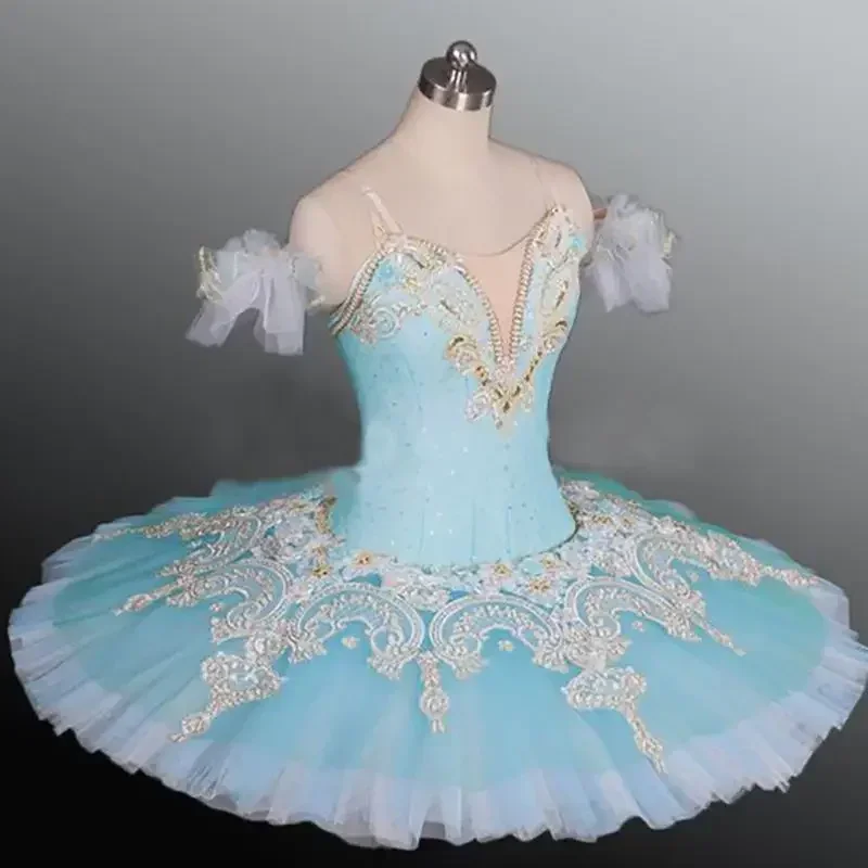 Professionele Balletdanskostuums Voor Breadcrumb Fairy Doornroosje Stijve Tule Perzik Suiker Baile Dans Pannenkoek Tutu Wear