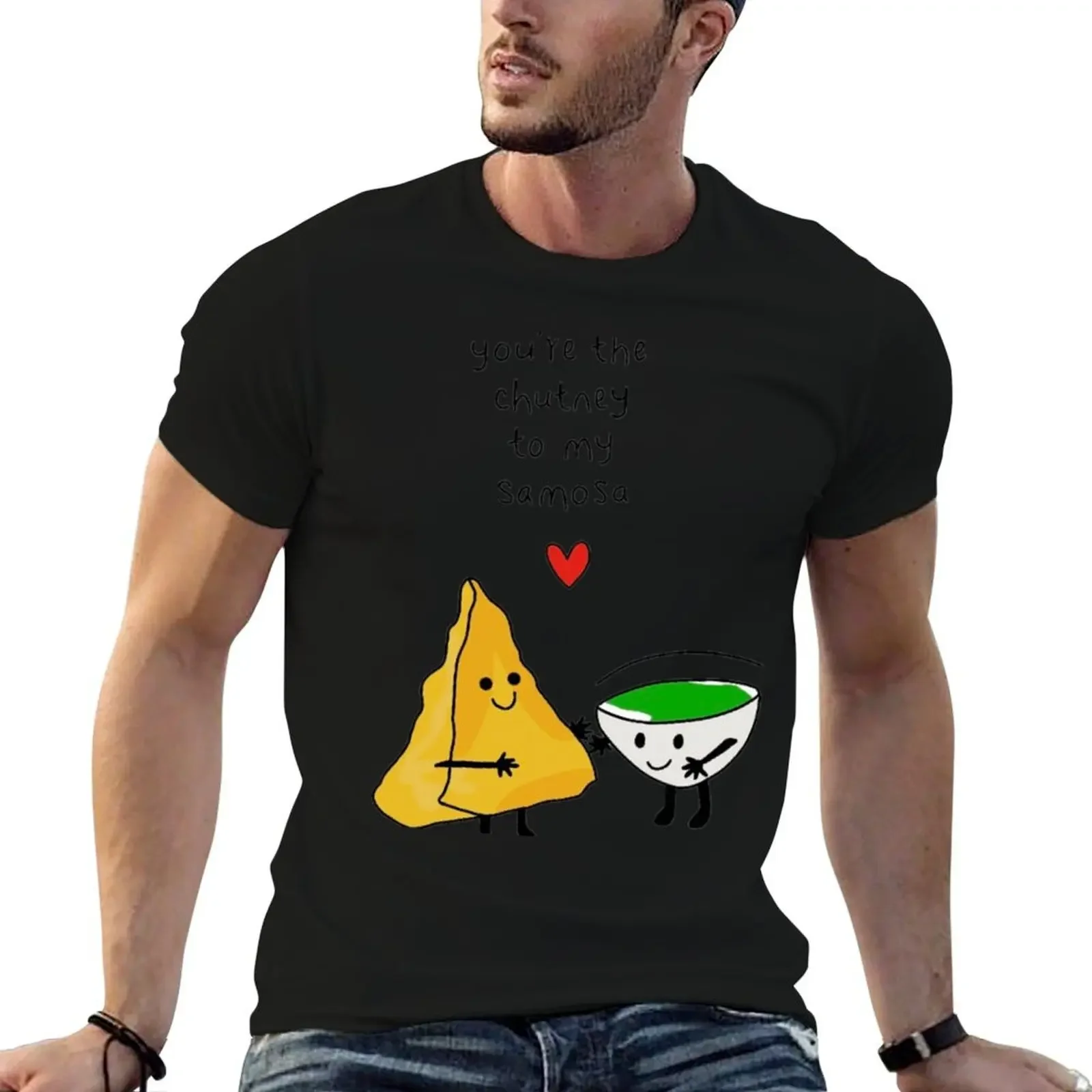 Eres la chutney a mi samosa camiseta gráfica camisetas de diseñador vintage camisetas divertidas para hombres