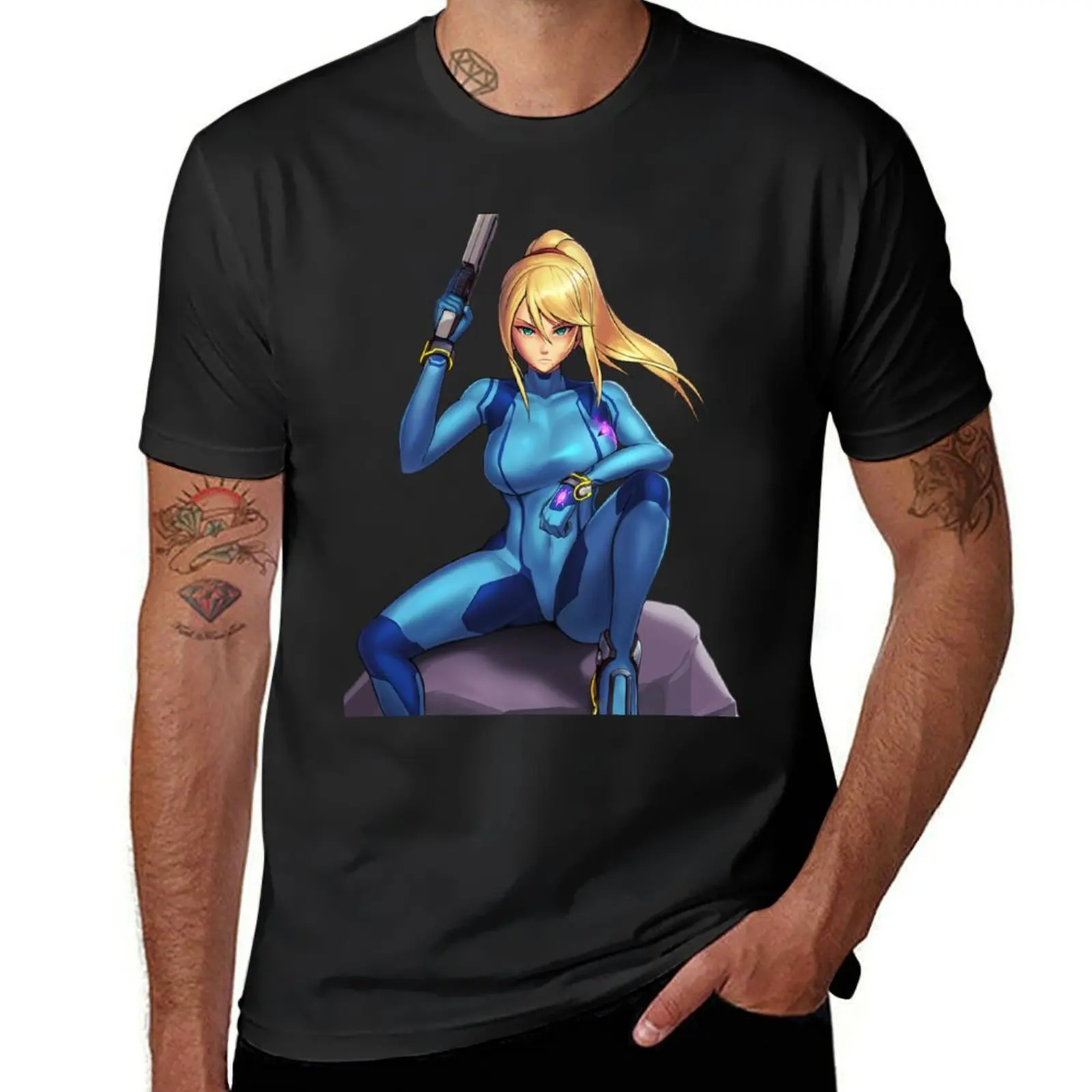 

Zero Suit Samus (Ultimate) T-Shirt vintage blanks shirts graphic tees korean fashion workout shirts for men
