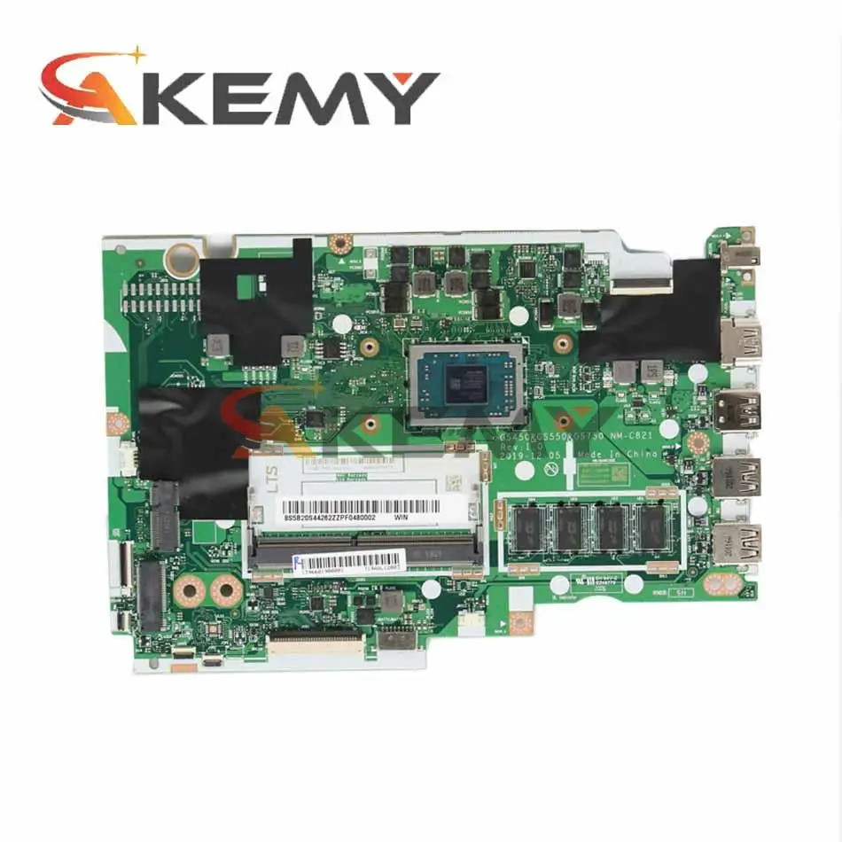 Voor Lenovo 3 14ADA05 Moederbord NM-C821 YM3500 Met RAM 5B20S44369 Moederbord Volledige Getest Ideapad IdeaPad 3-15ADA05