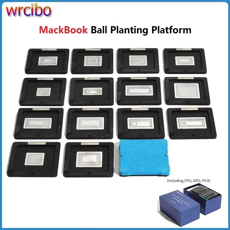 

BaiYi DS-201 BGA трафаретная платформа для реболлинга для Macbook Logic Board T1 T2 CPU GPU PCH 2-10 Gen SR217 SR2NH SN65081 Chip Rework